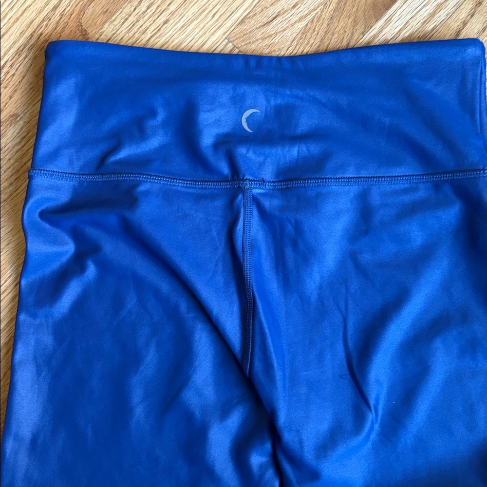ZYIA size 6-8 women’s Active High-Waist Leggings - Royal Blue - Picture 4 of 6
